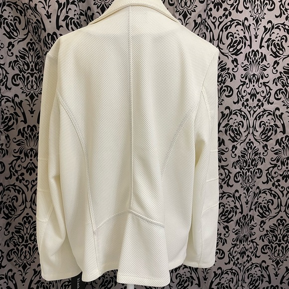 ⚡️ FLASH - White zipper blazer jacket - Picture 5 of 10